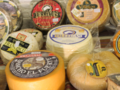 selection of cheese